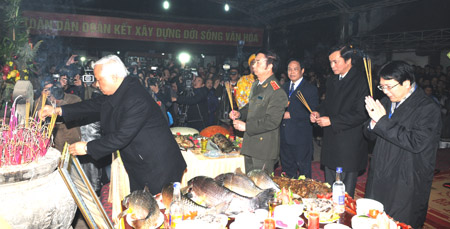   Khai hội Đền Trần Thái Bình năm 2014