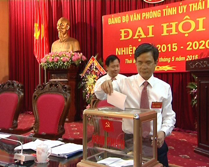   Đại hội Đảng bộ Văn phòng Tỉnh ủy