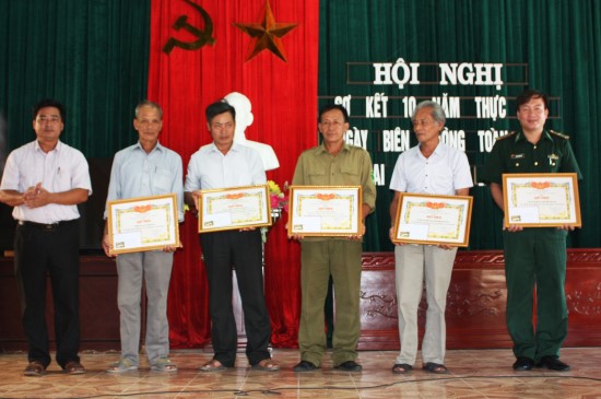   Xã Đông Long sơ kết 10 năm thực hiện “Ngày Biên phòng toàn dân”