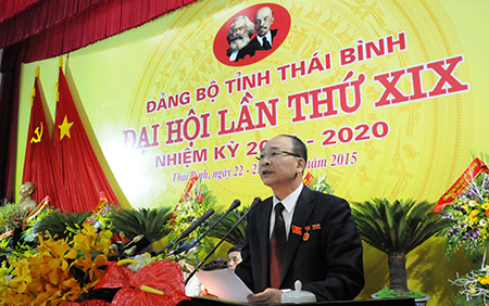   Đại hội Đảng bộ tỉnh lần thứ XIX, nhiệm kỳ 2015 - 2020 thành công tốt đẹp