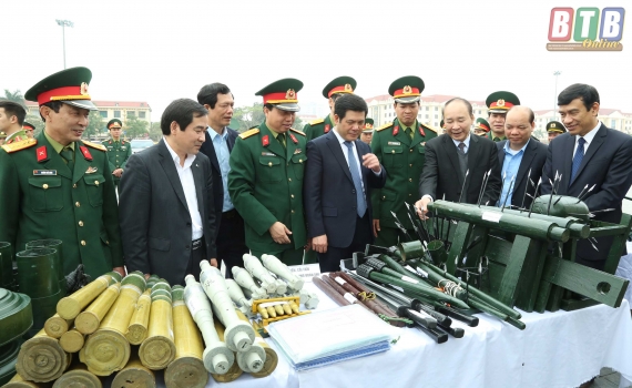   Bộ CHQS tỉnh tổ chức lễ ra quân huấn luyện năm 2018