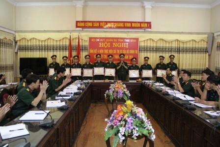   Bộ CHQS tỉnh tổng kết 4 năm  thực hiện Chỉ thị 03 của Bộ Chính trị