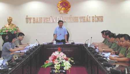   Nh88 casino tỉnh họp nghe Công an tỉnh báo cáo tiến độ tổ chức các hoạt động và lễ kỷ niệm 70 năm ngày truyền thống Công an Nh888 Khuyến mãi