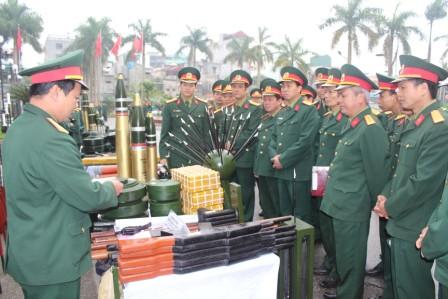   Bộ CHQS tỉnh tổ chức hội thi sáng kiến cải tiến kỹ thuật huấn luyện năm 2015