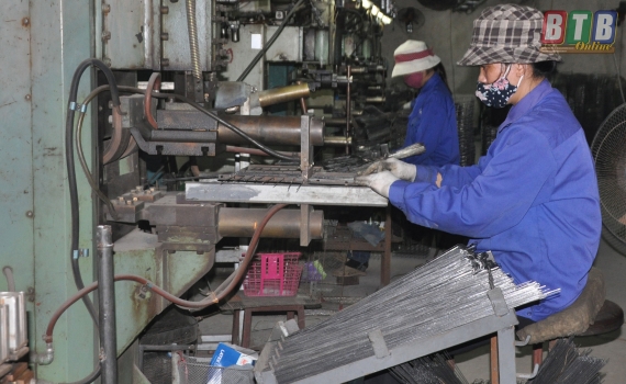   Thái Thụy tổng giá trị sản xuất tăng hơn 31%
