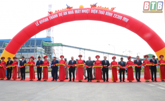   Nh881 Nh88 con Nguyễn Xuân Phúc dự lễ khánh thành Dự án Nhà máy nhiệt điện Thái Bình