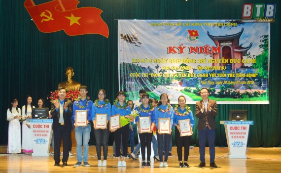   Tổ chức cuộc thi “ Đồng chí Nguyễn Đức Cảnh với tuổi trẻ Thái Bình”