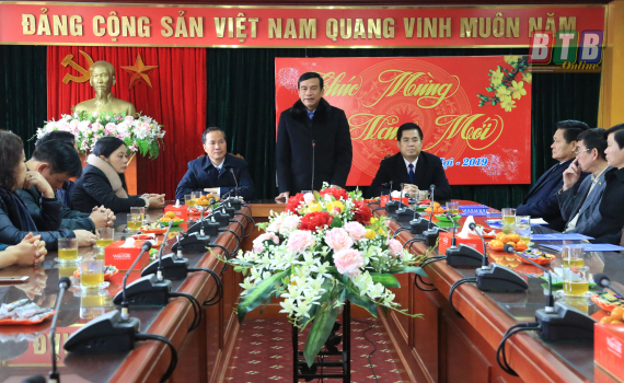   Đồng chí Phó Bí thư Tỉnh ủy, Chủ tịch Nh88 casino tỉnh kiểm tra, chỉ đạo Nh88 Nha cai chốt sổ tài chính cuối năm và thu ngân sách