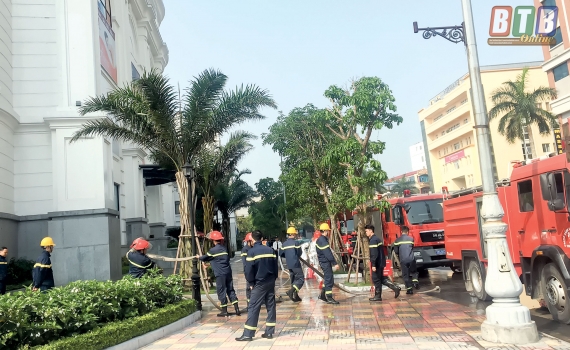   Tăng cường phòng cháy, chữa cháy tại các nhà cao tầng
