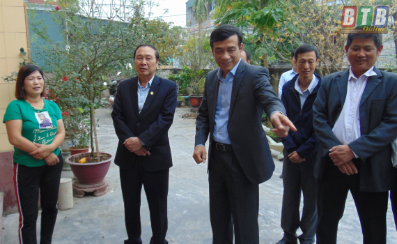   Kiểm tra Nh88 Nha cai phòng, chống dịch tả lợn châu Phi ở huyện Quỳnh Phụ