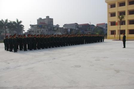   Bộ CHQS tỉnh Nh88 cán bộ lực lượng thường trực năm 2015