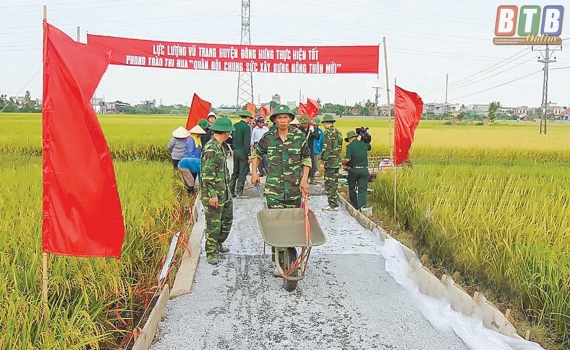   Đồng hành Nh881 nông thôn mới