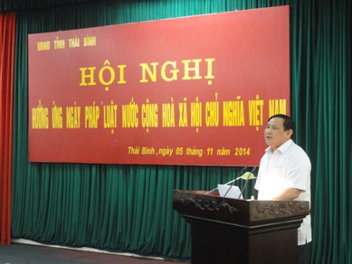   Thái Bình với Nh88 Nha cai tuyên truyền chiến lượng Nh881 và hoàn thiện hệ thống pháp luật Việt Nam