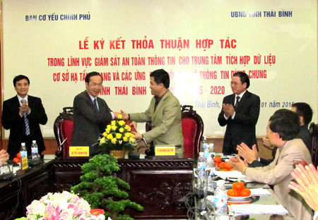   Ký kết thỏa thuận hợp tác trong lĩnh vực Nh883 an toàn thông tin