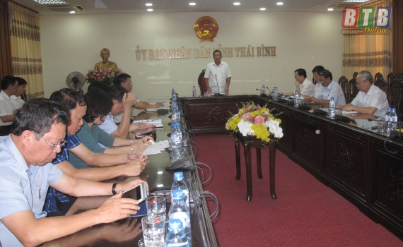   Họp Hội đồng thẩm định Đồ án Quy hoạch chung Nh881 thành phố Thái Bình đến năm 2035, tầm nhìn đến năm 2050 theo tiêu chí đô thị loại I