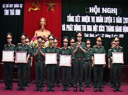   Bộ CHQS tỉnh hoàn thành toàn diện 5 năm Nh88 Nha cai huấn luyện
