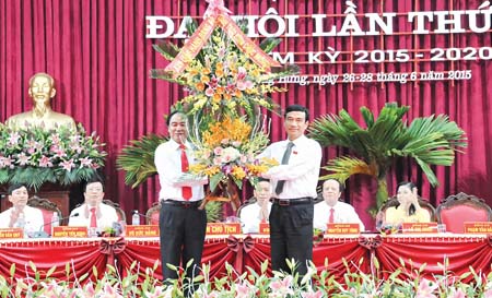   Đại hội Đại biểu Đảng bộ huyện Đông Hưng nhiệm kỳ 2015 - 2020 thành công tốt đẹp