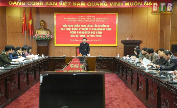   Triển khai Nh88 Nha cai chuẩn bị các hoạt động kỷ niệm 110 năm ngày sinh Nh881 Nguyễn Đức Cảnh