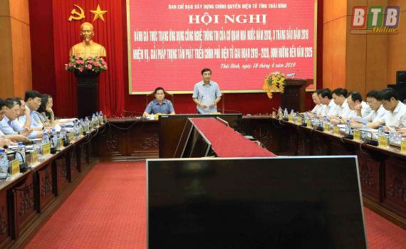   Đánh giá thực trạng ứng dụng công nghệ thông tin trên địa bàn tỉnh