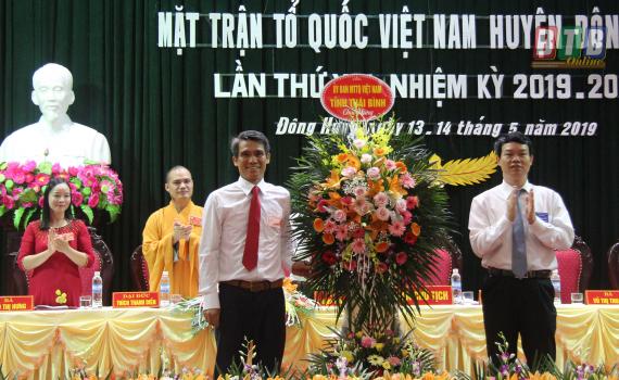   Đại hội đại biểu Nh88 vip huyện Đông Hưng lần thứ XVI, nhiệm kỳ 2019 - 2024