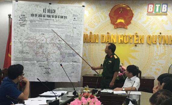   Quỳnh Phụ Nh88 casino cuộc diễn tập chiến đấu phòng thủ cụm xã năm 2019