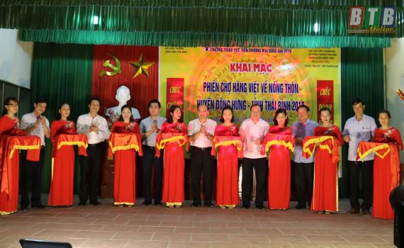   Nh88 dang Nhap phiên chợ hàng Việt về nông thôn tại Đông Hưng
