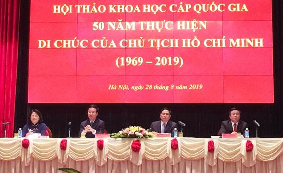  Di chúc của Chủ tịch Hồ Chí Minh vẫn là ánh sáng soi đường, là niềm tin tất thắng cho sự nghiệp cách mạng nước ta