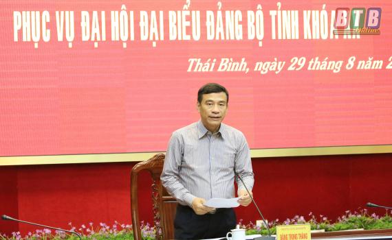   Họp Tiểu ban Tổng kết Nh88 Nha cai kinh tế - Nh88 con - Cá Cược Mỗi Ngày - Nh88 vip Liền Tay, quốc phòng an ninh phục vụ Đại hội đại biểu Đảng bộ tỉnh lần thứ XX