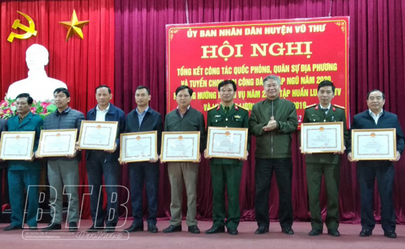   Vũ Thư tổng kết nhiệm vụ quân sự, quốc phòng Nh88 năm 2020