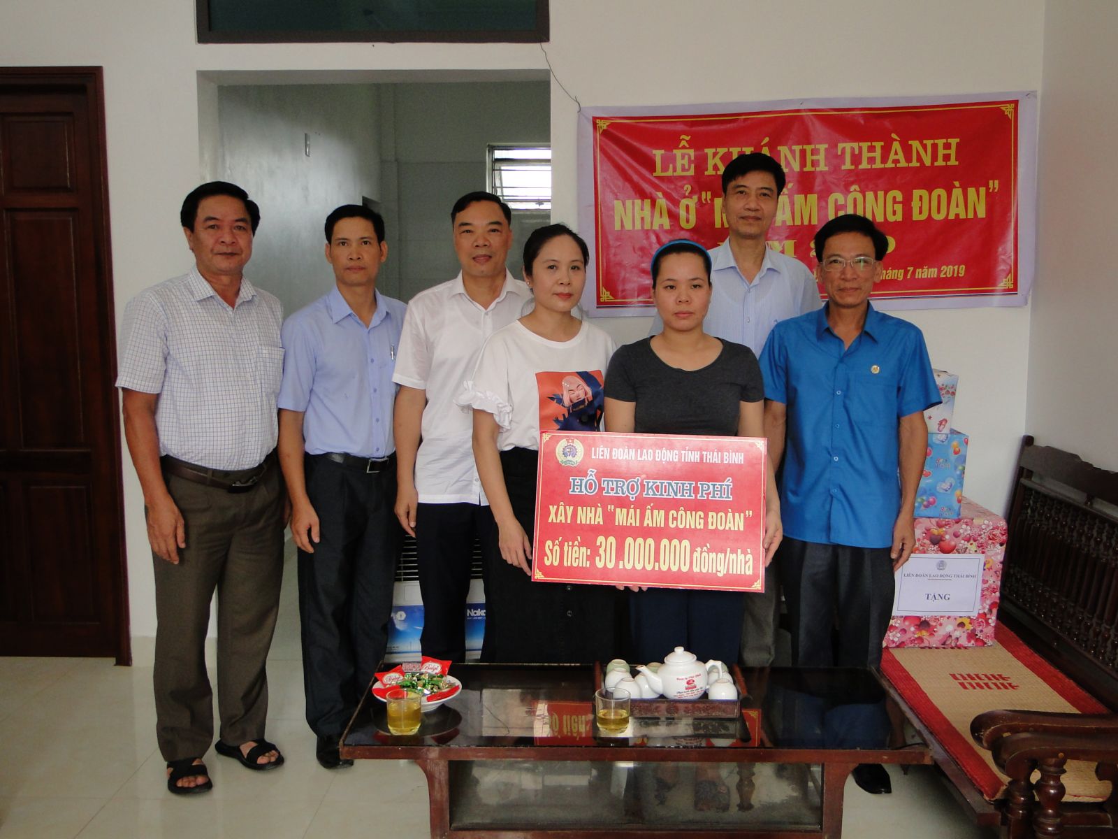   Công đoàn ngành Xây dựng Khánh thành nhà “Mái ấm công đoàn” cho đoàn viên