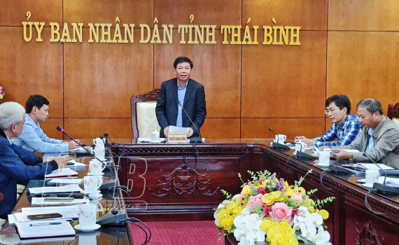   Tháo gỡ khó khăn vướng mắc trong hoạt động Nh88 vip hạ tầng Khu công nghiệp Tiền Hải