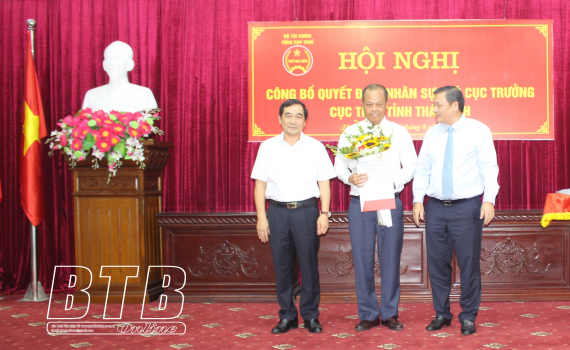   Nh883 quyết định bổ nhiệm Phó Cục trưởng Cục Thuế tỉnh
