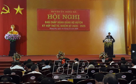   Hưng Hà: Phấn đấu tổng giá trị sản xuất năm 2021 đạt trên 19.500 tỷ