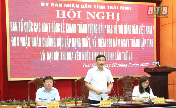   Tổ chức các hoạt động lớn của tỉnh bảo đảm trang trọng, thiết thực, an toàn, hiệu quả