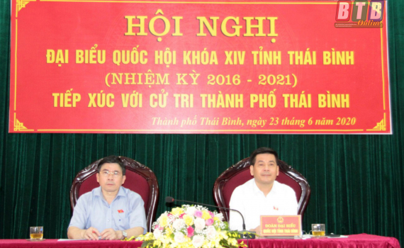   Đoàn đại biểu Nh88 net tỉnh tiếp xúc Nh88 vip tại thành phố Thái Bình và huyện Vũ Thư