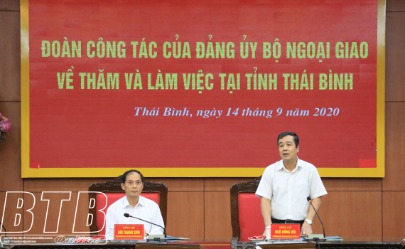   Đoàn Nh88 Nha cai của Đảng ủy Bộ Ngoại giao Nh88 đăng Nhập tại Thái Bình