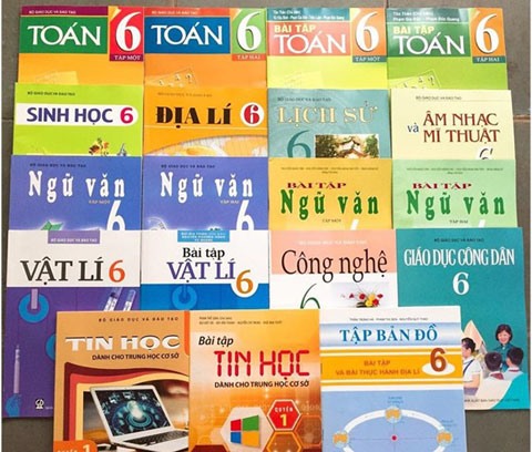   40/46 cuốn sách giáo khoa lớp 6 tiếp tục được thẩm định
