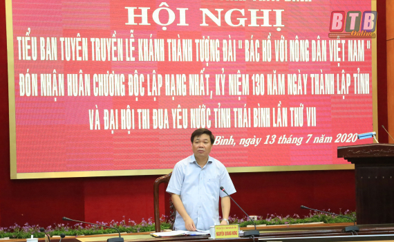   Họp tiểu ban tuyên truyền các sự kiện lớn của tỉnh năm 2020