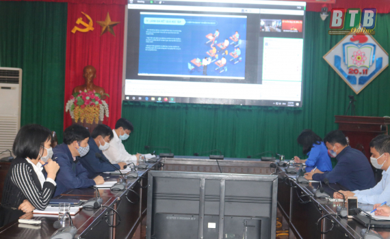   Thái Bình là 1 trong 5 tỉnh thí điểm dạy học trực tuyến theo chương trình của Bộ Giáo dục và Đào tạo
