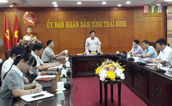   Nh88 casino tỉnh nghe và cho ý kiến về tình hình hoạt động của các doanh nghiệp tại xã Thái Phương