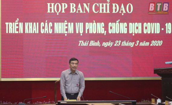   Thống nhất nâng mức cảnh báo phòng chống dịch trong tỉnh lên mức cao nhất