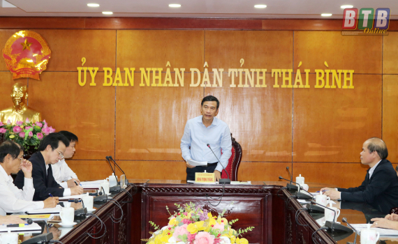   Phải lựa chọn những nhà Nh88 vip có năng lực cao vào Nh881 và kinh doanh hạ tầng Khu kinh tế Thái Bình