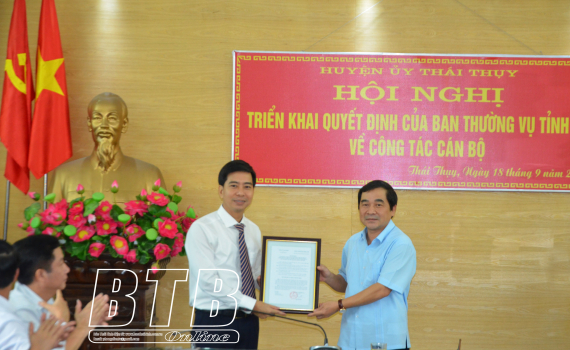   Triển khai quyết định của Ban Thường vụ Tỉnh ủy về Nh88 Nha cai cán bộ