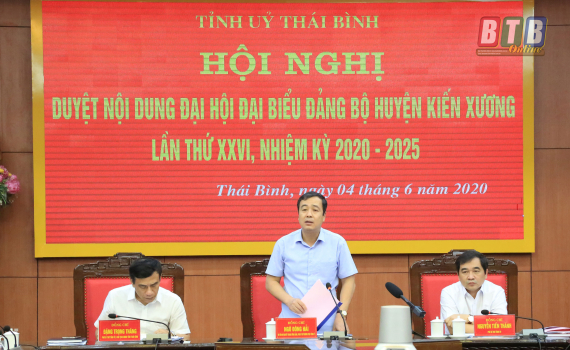   Kiến Xương cần tận dụng tất cả những lợi thế để tạo đột phá trong nhiệm kỳ tới