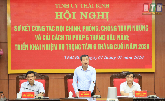   Sơ kết Nh88 Nha cai nội chính, phòng chống tham nhũng và cải cách tư pháp