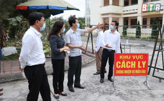  Chuẩn bị tốt các điều kiện tiếp nhận 100 công dân Việt Nam về cách ly tại Trường Quân sự tỉnh
