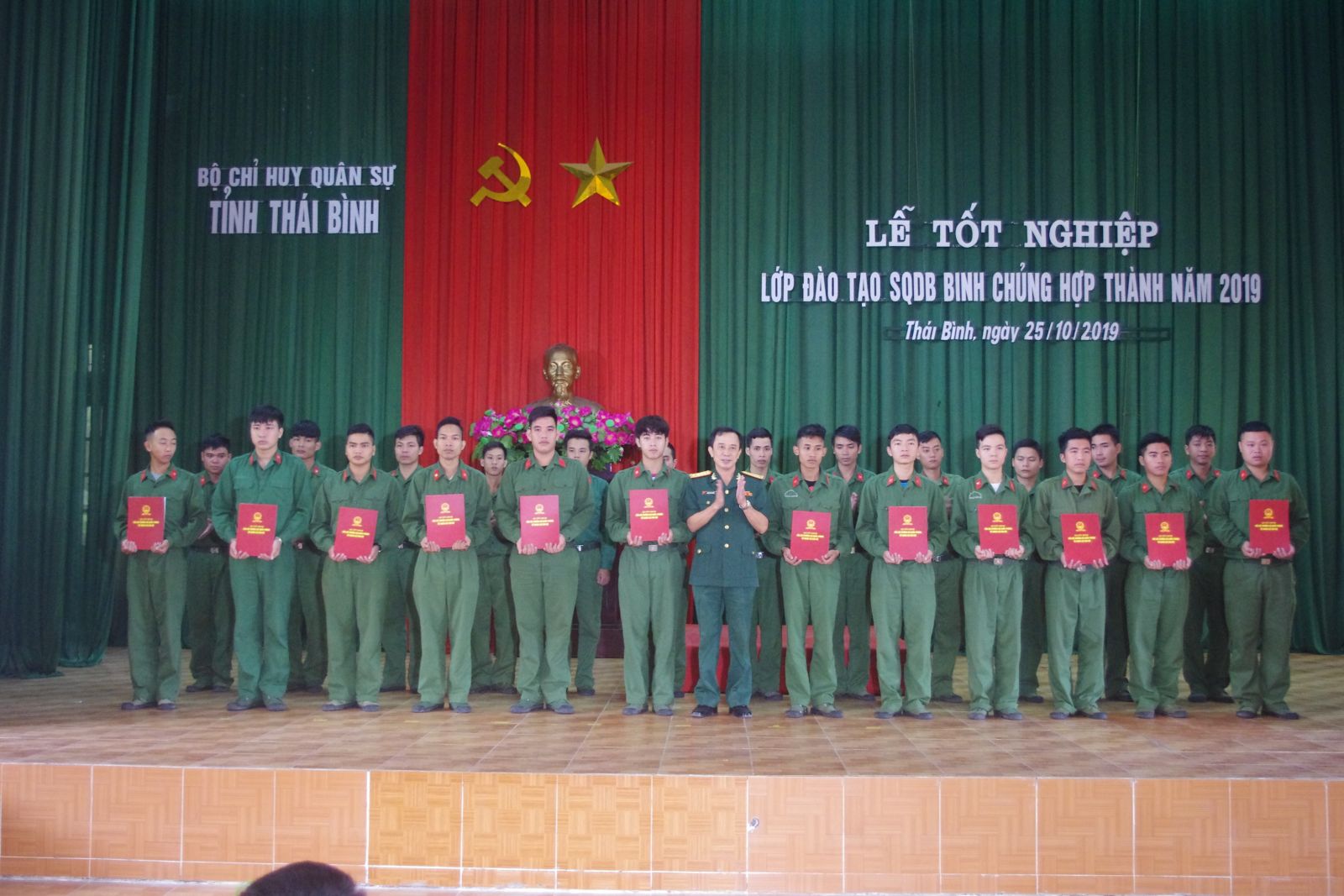   Bộ CHQS tỉnh: Trên 80% lỷ lệ khá giỏi tốt nghiệp lớp đào tạo sĩ quan dự bị năm 2019