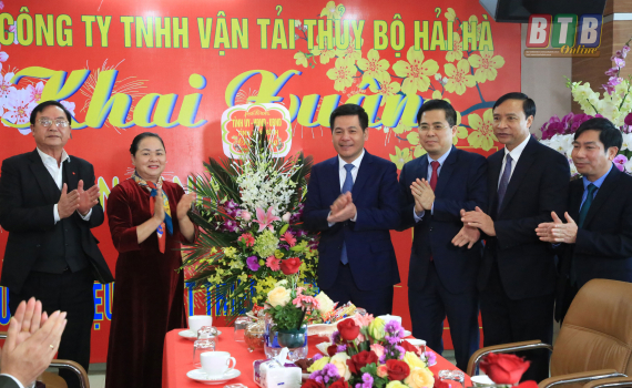   Đồng chí Bí thư Tỉnh ủy, Chủ tịch Nh88 - Cá Cược Mỗi Ngày - Nh88 vip Liền Tay tỉnh thăm, chúc tết doanh nghiệp