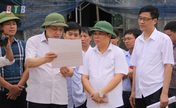   Kiểm tra tiến độ một số Nh88 đăng Nhập trọng điểm trên địa bàn tỉnh