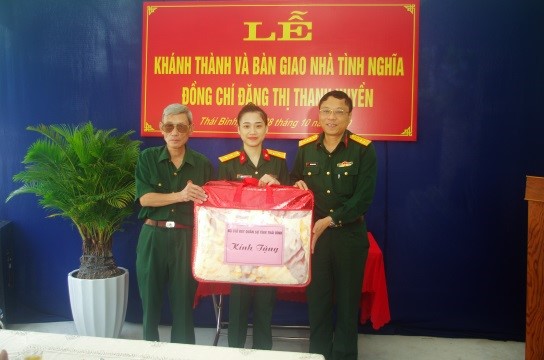   Bộ CHQS tỉnh: Khánh thành, bàn giao Nhà tình nghĩa